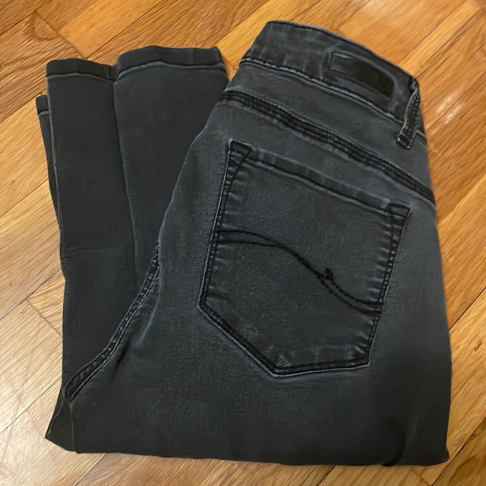 Lees black skinny jeans
